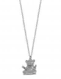 Подвеска мишка в позе лотоса NEW IN Bear 2 cm S